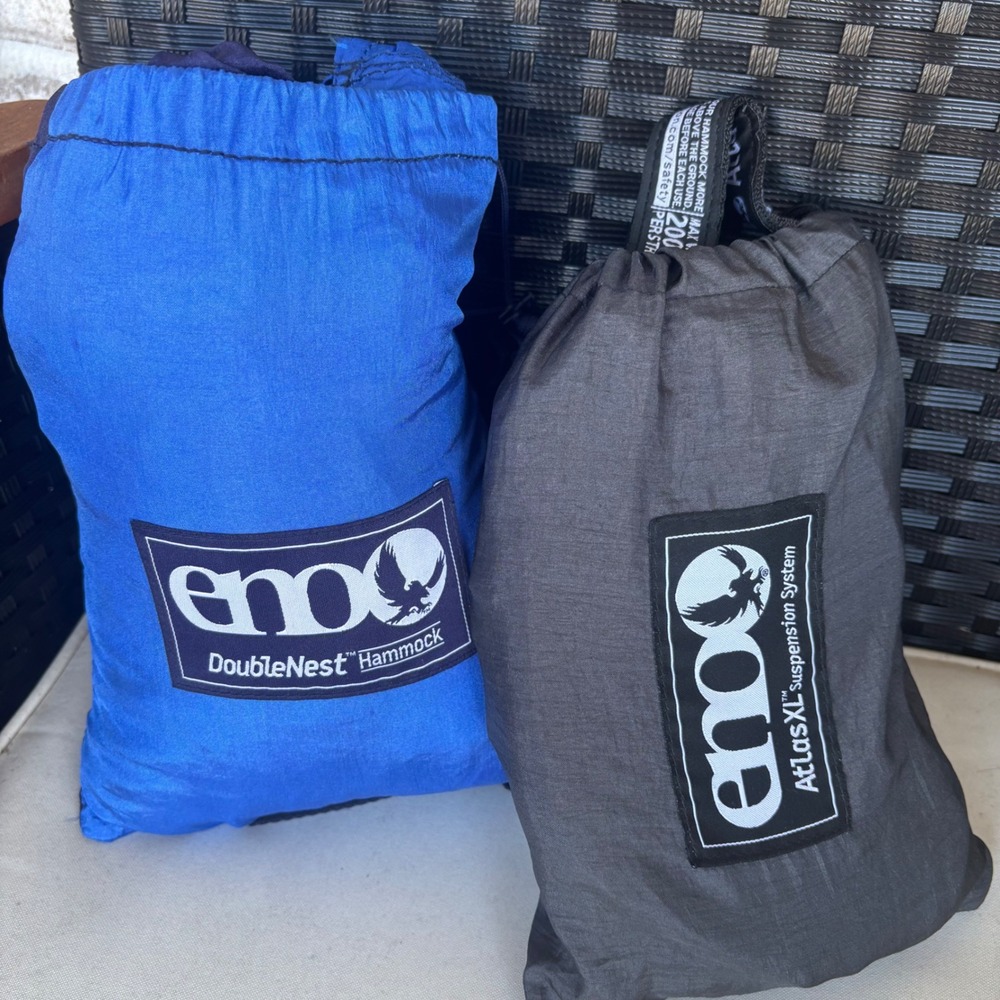 ENO eagle nest outfitters double nest hammock with straps capacity up to 400 lbs